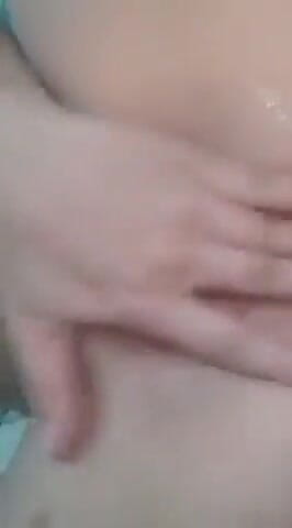 Horny baby: Very hot masturbation and fingering inside wet pussy