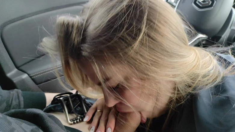 S-Wife Katy: Muie în mașină, pentru Excursie.partea 1