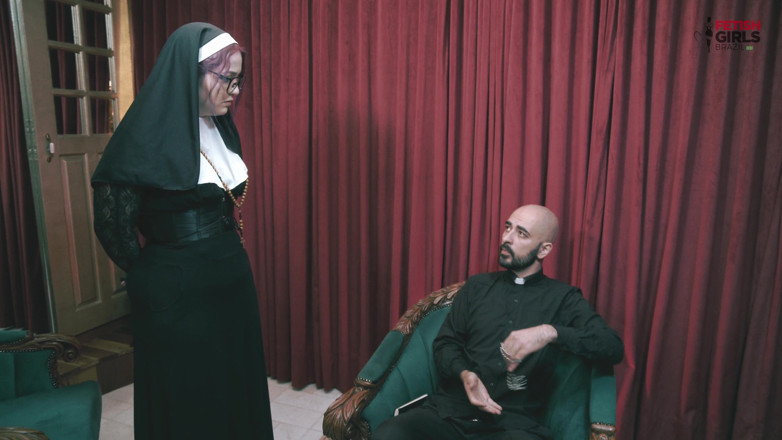 Fetish Girls Brazil: Nun Madalena Is a Virgin and Can Only Fuck Her...