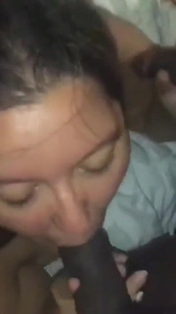 WildEnglishBBW sání BBC Nata4sex a jeho přítel MMF 3ka