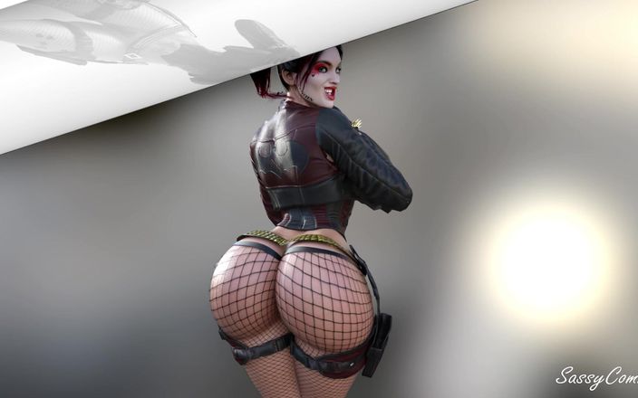 Sassy comics: Harley Quinn Anal Fucked by Joker's Massive Cock