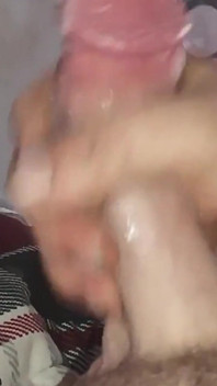 Stroking Cock Till Cums