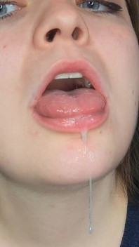 Alison's Mouth Inspection and Spit Play