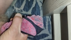 Dirty women's underwear fetish: Cueca suja que roubei do meu vizinho