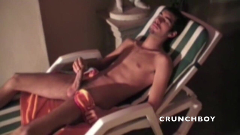 Crunch Boy: Twink fucked by sexy latino militaty boy