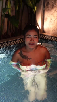 AsianSexDiary pancutan mani pada tetek dengan awek Asia bertetek besar