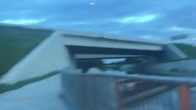 Big Dick: Streaking under the bridge in broad daylight - Naked man in...