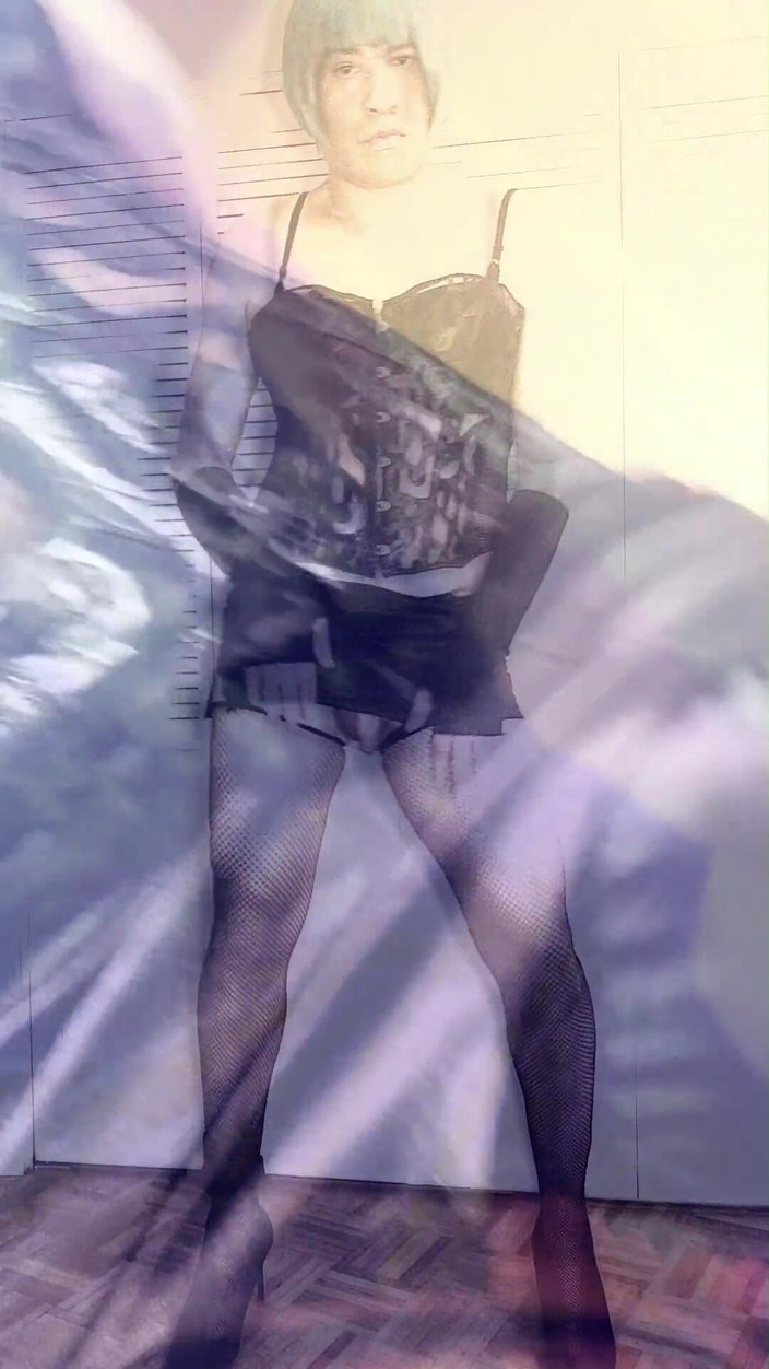 kandiKane: Sissy slet Kandi sexy korset swingende pik trance muziekvideo