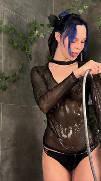 Soaked and Teasing in My Shirt