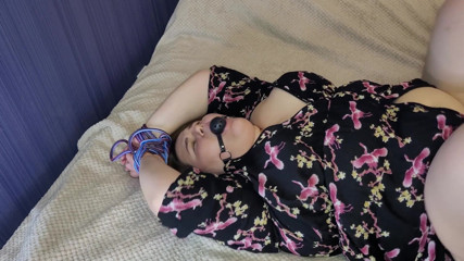 Peach Desert: Tied up and hard-fucked a fat-ass blonde