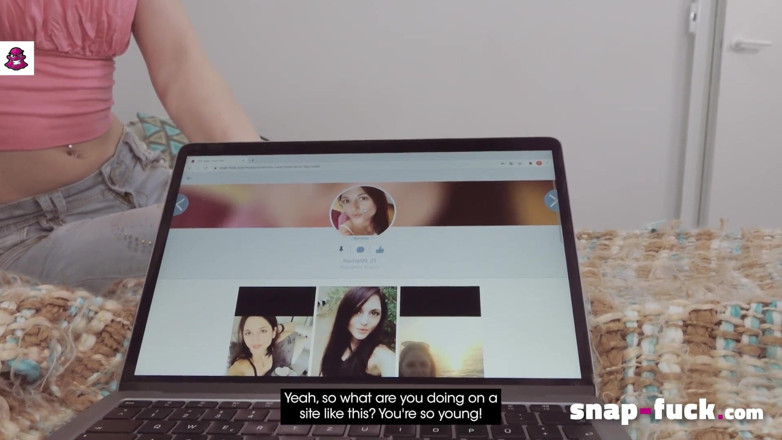 Snap Fuck: Idealna francuska obsługa pokoju: Pokojówka czyści swój pokój i penisa! (francuskie...
