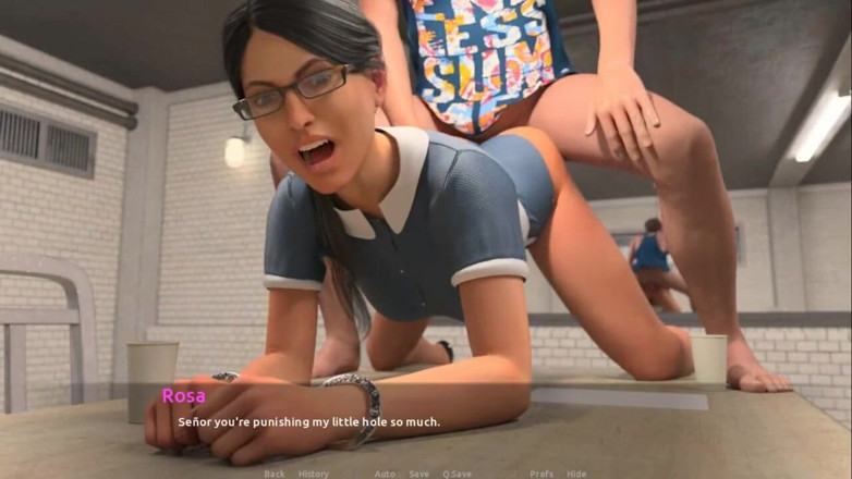 Dirty GamesXxX: LA VISITE : Une femme de ménage se fait fesser et...