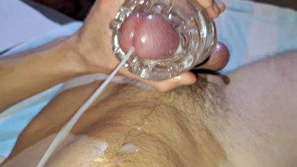 SteveSmokeHolland: Sudut pandangan pertama anda #93 kongkek fleshlight, penggetar dubur, blowjob dildo,...
