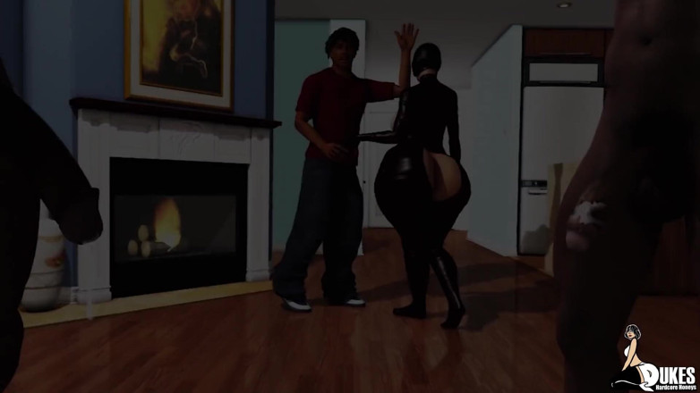 Dukes Hardcore Honeys: Big booty ebony grandma fucked by black frat boys (full Episode)
