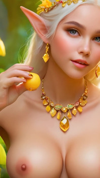 Peri cantik dengan besar lagi asik sama abiu