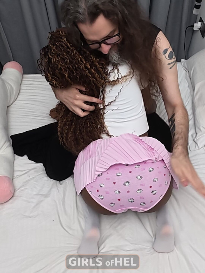 Girls of Hel: Schwarze schönheit stiefmutter bekommt es immer wieder zum kommen