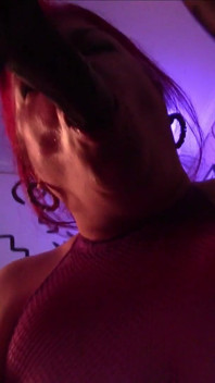 Hotwife in Fishnet Body Suit and Pleaser Heels for BBC