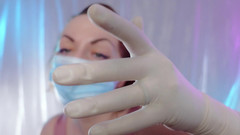 Arya Grander: Asmr with Surgical Gloves and Medical Mask - by Arya Grander
