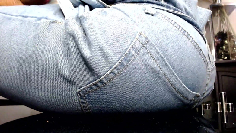 Maeling: Parents Ruined in Jeans Ass-fyxiation with Giant Ass Ignorant