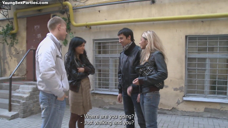 Young Sex Parties: Freshmen fuck to get to know one another
