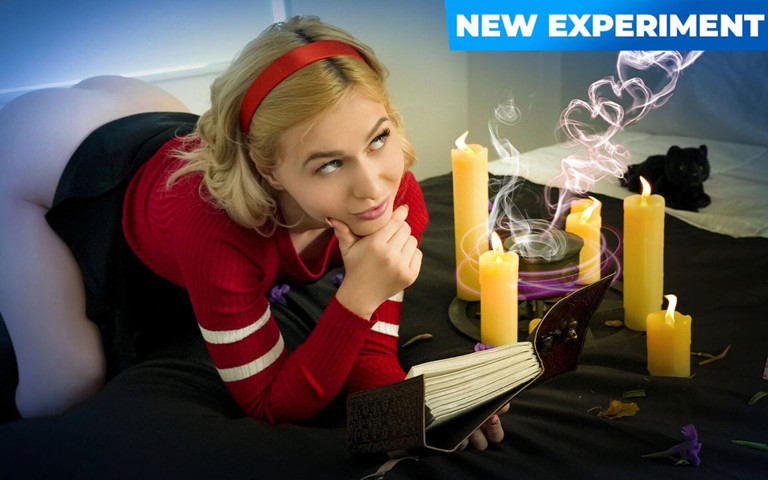 Witch Minxx Marley Casts a Love Spell on Nicky Rebel and Drains Him Dry (Team Skeet)