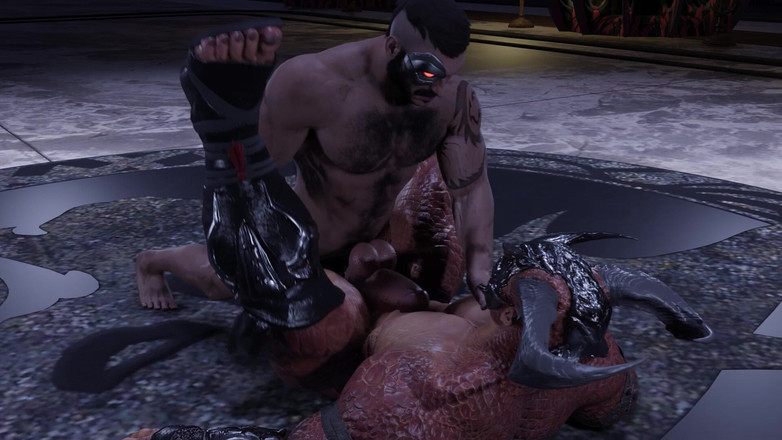 Taylor Breeder: Pofticioasa Kombat 3 - Shao Kahn XXX Scenă Kano