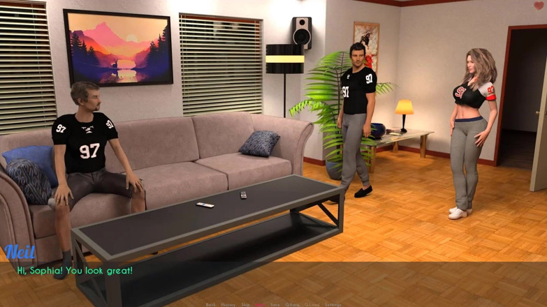 Visual Novels: A wife and stepmother part 79