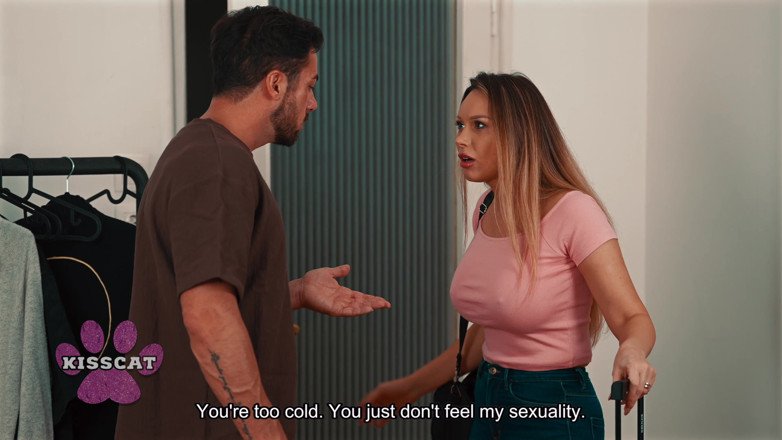 KissCat: Family House S1e6: Blindfolded Kisscat's Taboo Fuck with Sister's Husband...