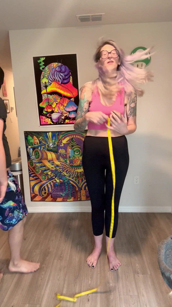 Peppermint Giantess: Ganzkörpermaße einer 67 göttin