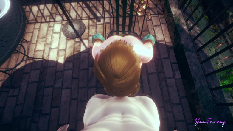 Yaoitube: Zelda Yaoi Femboy - लिंक देखने का बिंदु लंड चुसाई (बिना सेंसर किया हुआ)