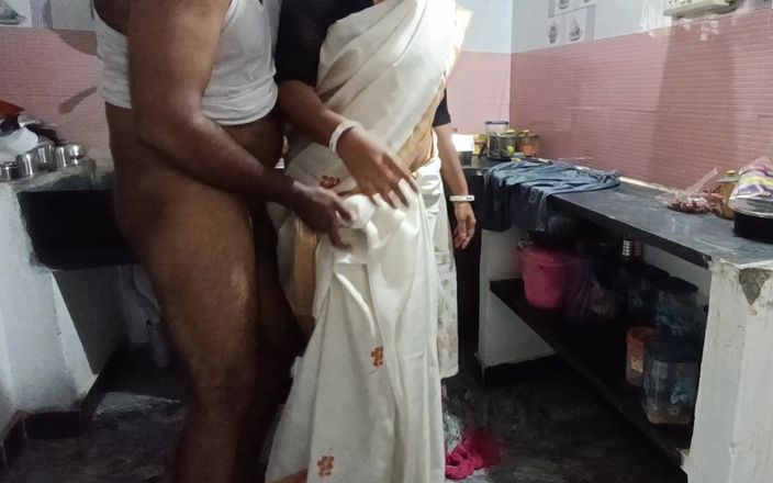 Inba: South Indian house esposa fodendo cozinha com vizinho