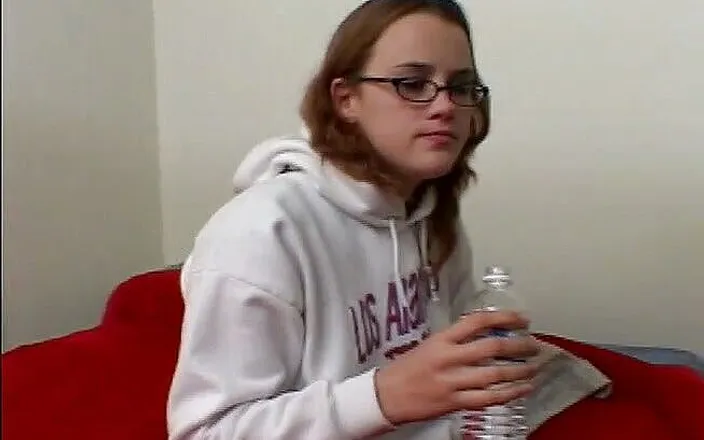 Teens Get it Hard: Cute teen with big ass rides big dong at the...