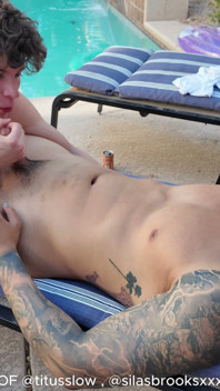 Poolside Fun with Silas Brooks Got Way Too Hot