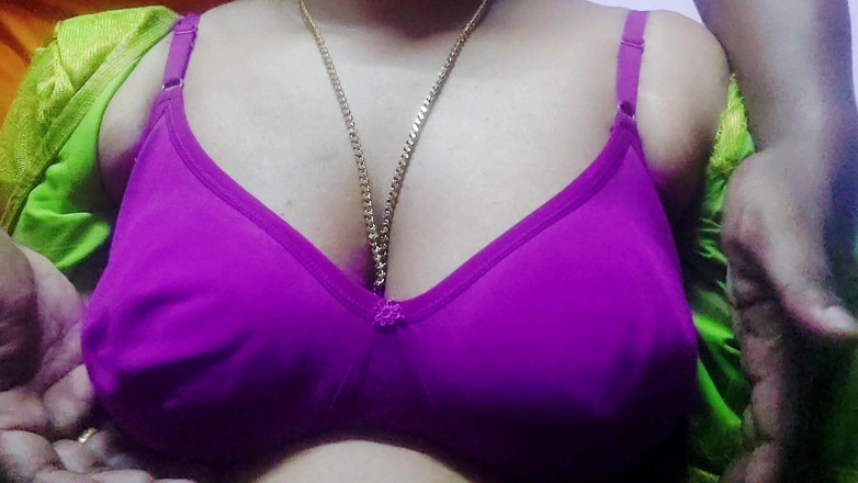 Desi Mohini: 巨乳のエッチなバビは夫に性的快楽を与えた