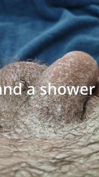 Veet Shower Wank, Cum Fountain Slow Mo