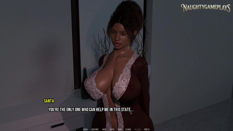Naughty gameplays: Ariana's Dark Christmas 2 Część 04 przez Sieglinnde - Zdradzająca żona pieprzy Ogromny BBC