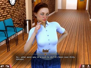 Miss Kitty 2K: Double Homework Ep7 - Part 43 - Grinding in the Library