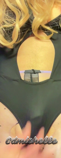 Cdmichelle Wearng Sexy Bodysuite