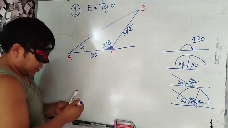 Rosaroja: Trigonometry: Remarkable Triangles - Exercise 1