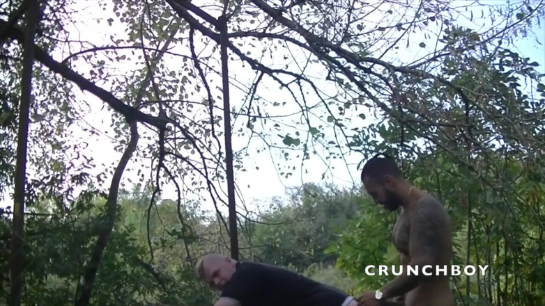 Viktor ROM by Crunchboy: Flat boy fucked bareback outdoor by Viktor Rom