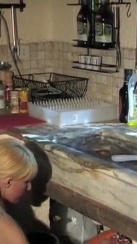 Pamela is a sexy blonde MILF humiliated but fucked good in her eager holes by her boyfriend