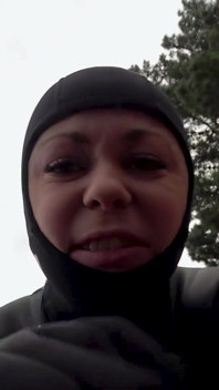 Wetsuit Giantess Finds a Tiny Toy to Tease