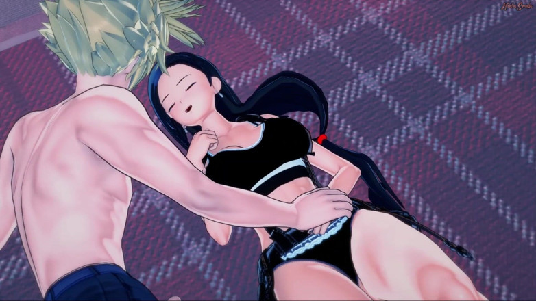 Hentai Smash: Tifa dikongkek oleh Cloud, Final Fantasy 7 Hentai.