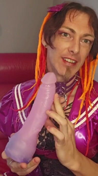 Jasmine Dlight Deepthroats Her Own Cock