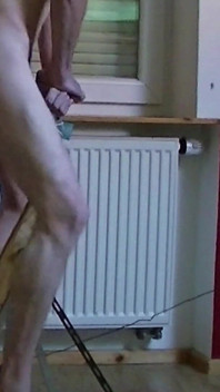 Blauwe Fleshlight Stand Neuk Masturbatie
