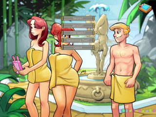 Porny Games: Space rescue: Code pink v7.0 - Having sex with busty sauna...