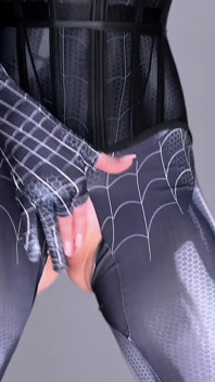 This Spider-girl Goes All in: Oil, Heels, Deep Rides, Squirt!