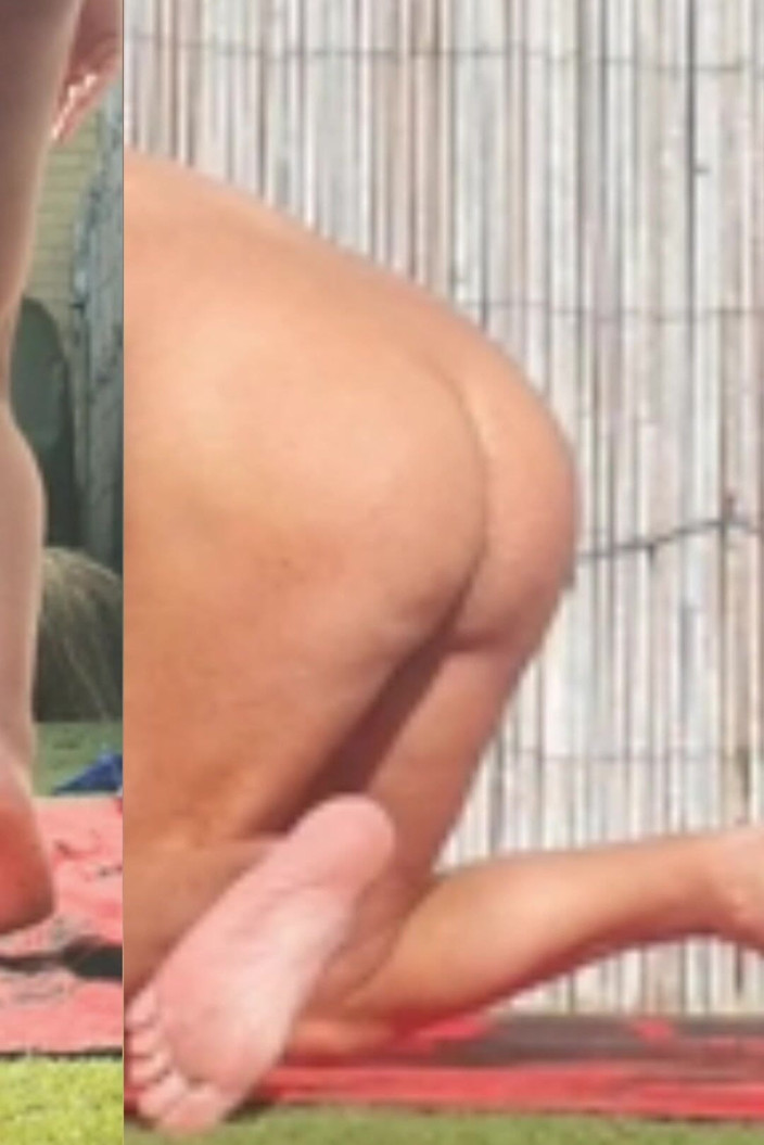 MaleModel: Garden Nudity &amp; Fun