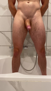 The Morning Starts Right When Warm Drops of Water Slide Down My Naked Body…