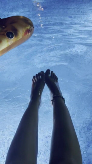 SassyTiff: Feet in the water